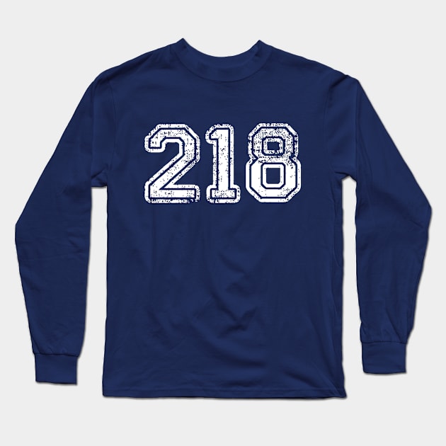 Jock 218 Long Sleeve T-Shirt by nickmeece
